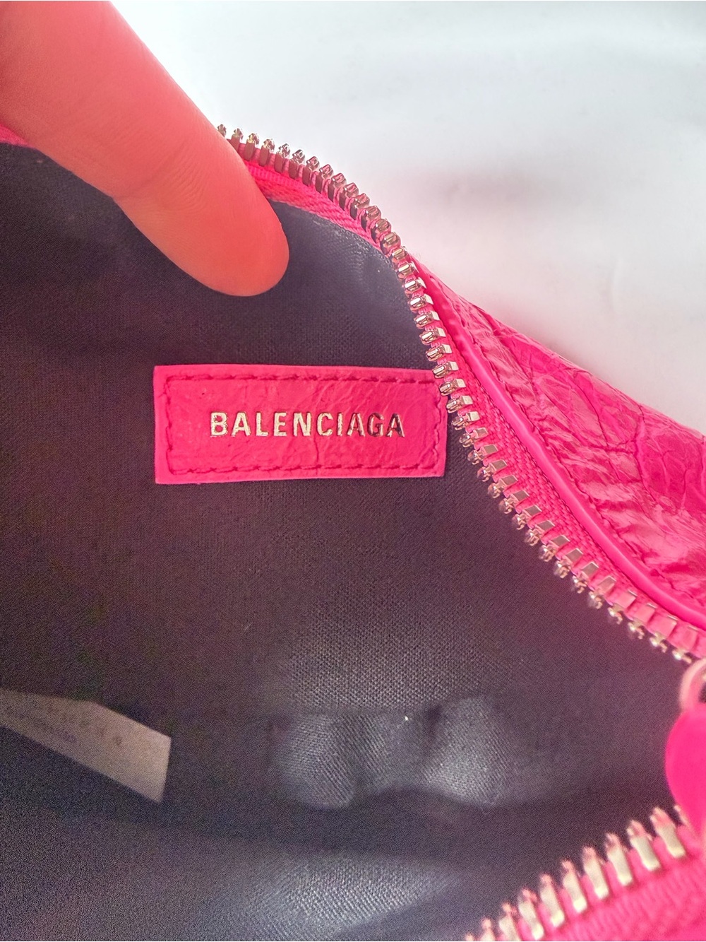 Balenciaga Cagole XS Shoulder Bag Hit Pink - Picture 9 of 11